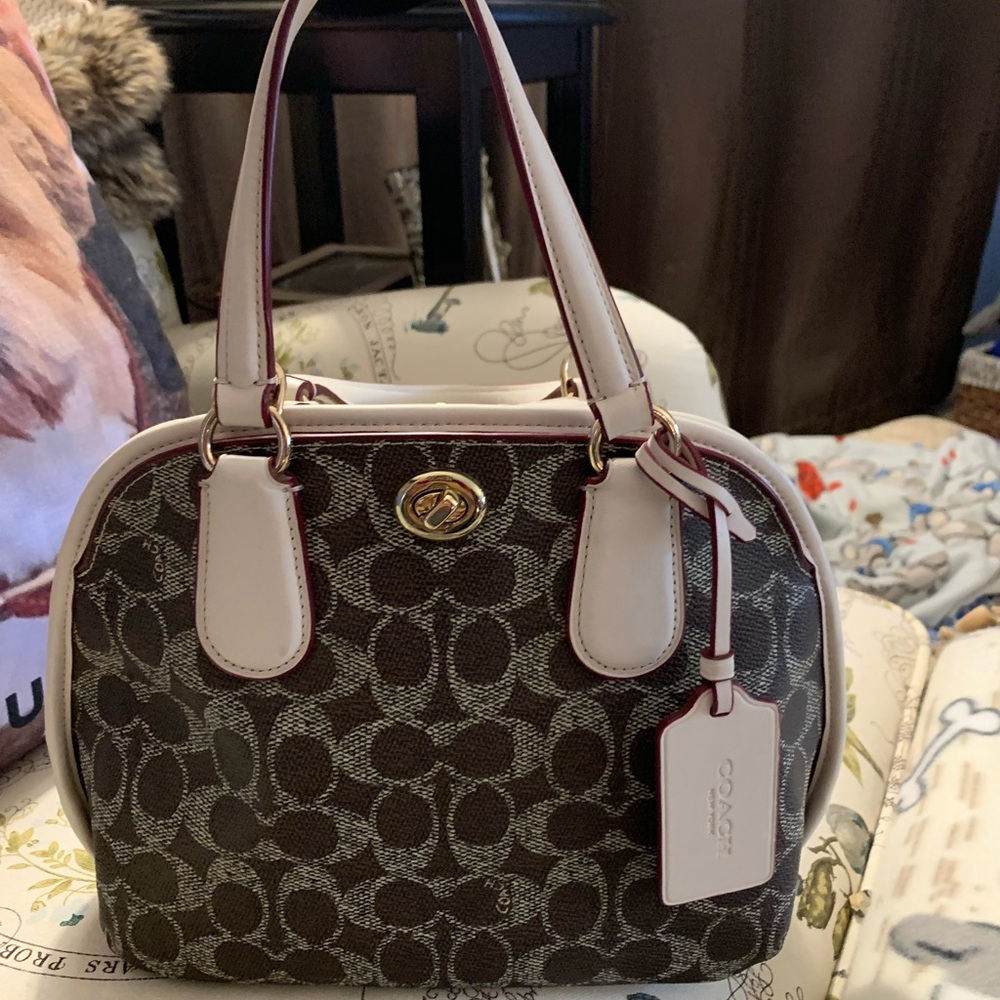 Coach Prince Street Signature Satchel